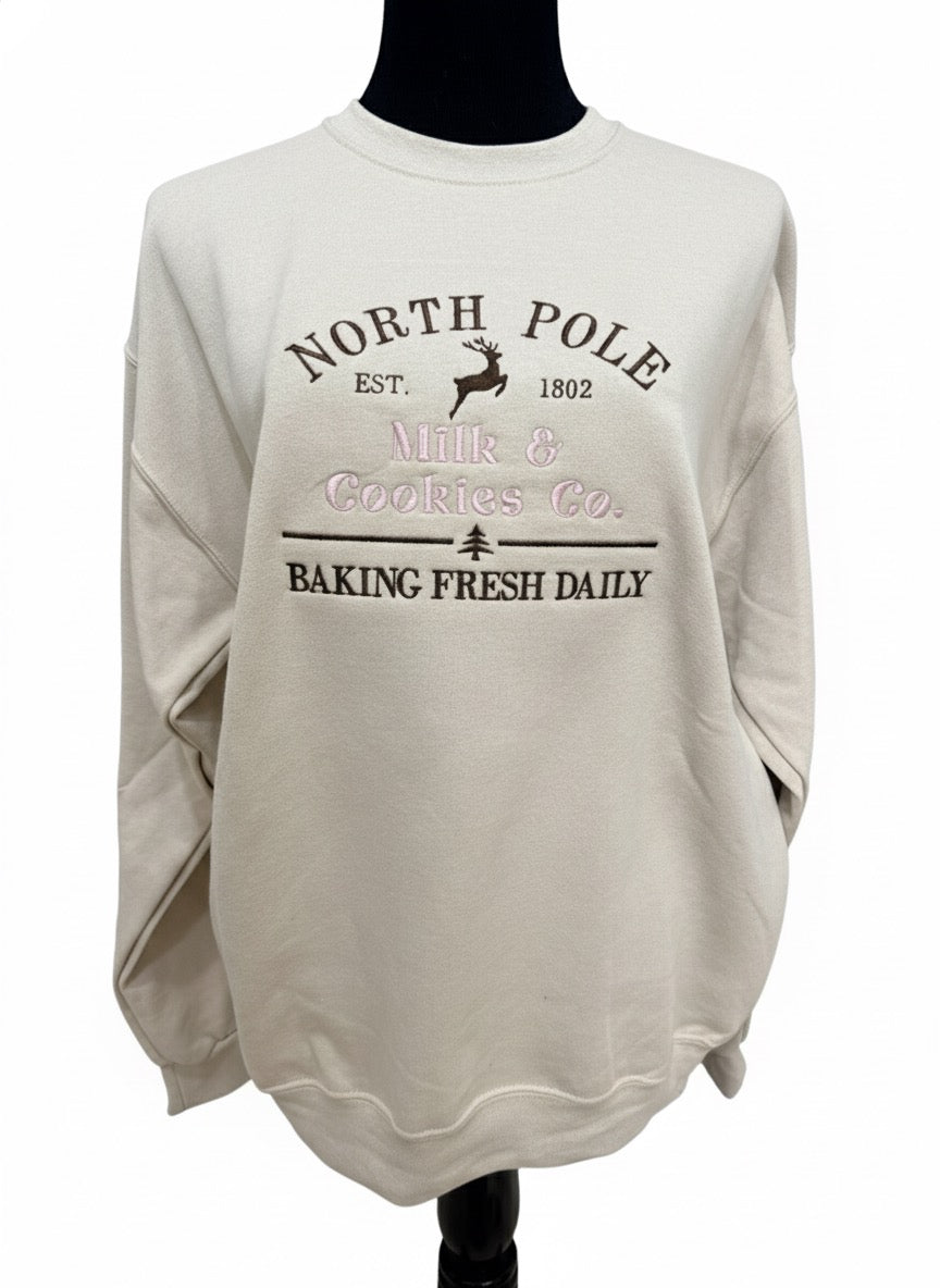 North Pole Milk & Cookies